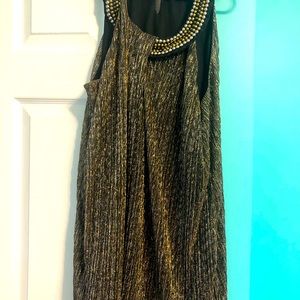 Gorgeous gold and silver dress